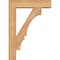Ekena Millwork Balboa Block Smooth Bracket w/ Offset Brace, Western Red Cedar, 5 1/2"W x 20"D x 28"H BKT0604X20X28BOA05SWR - alternate 3